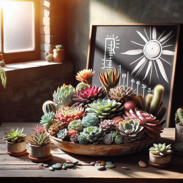 Sunlight Requirements for Indoor Succulents