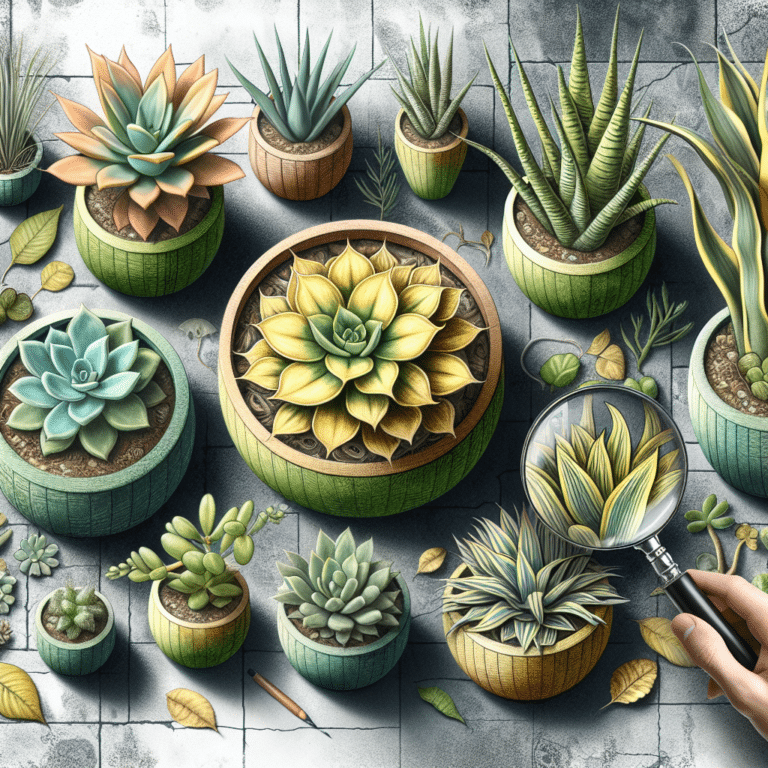 Why Are My Indoor Succulents Turning Yellow? Understanding the Problem
