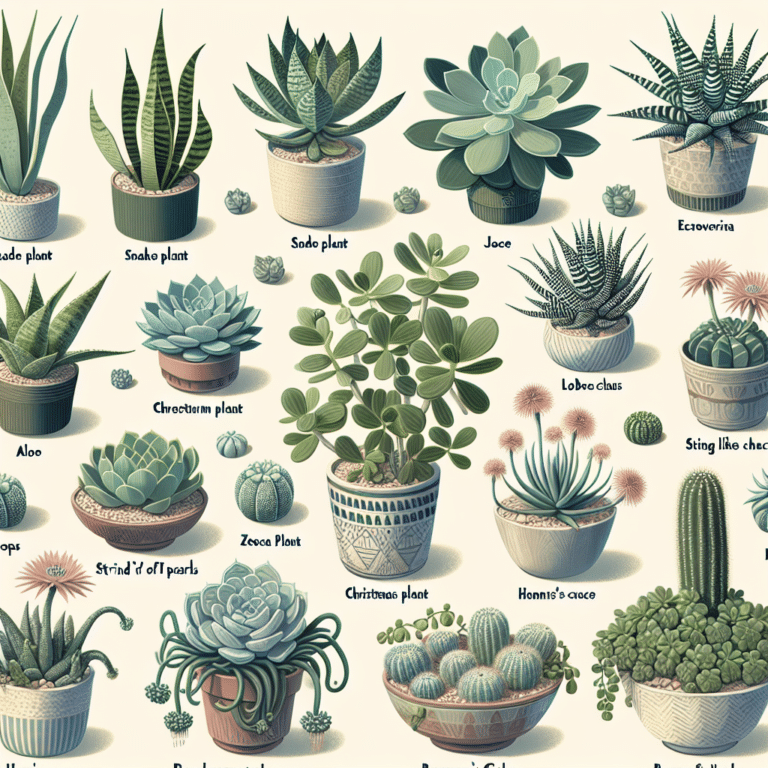 Top 10 Indoor Succulent Plants