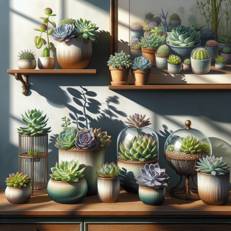 Indoor Succulents that Need Little Water