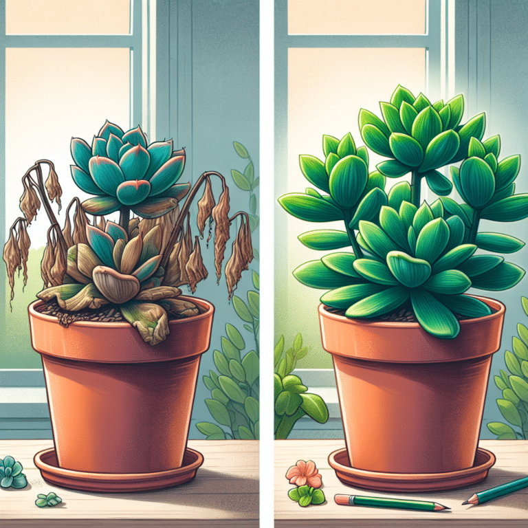 How to Revive a Drooping Succulent