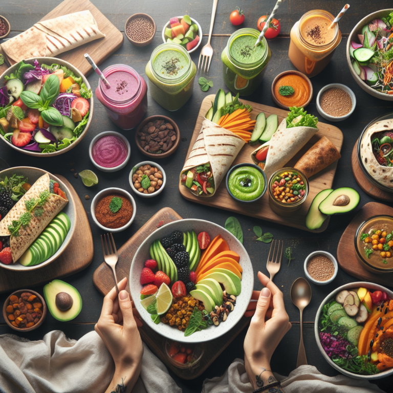 almoços veganos nutritivos e rápidos para quem tem pouco tempo