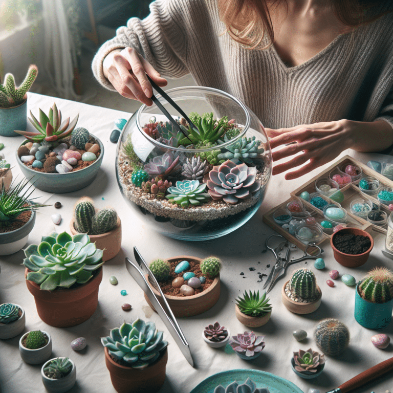 Creating a DIY Succulent Terrarium: A Step-by-Step Guide