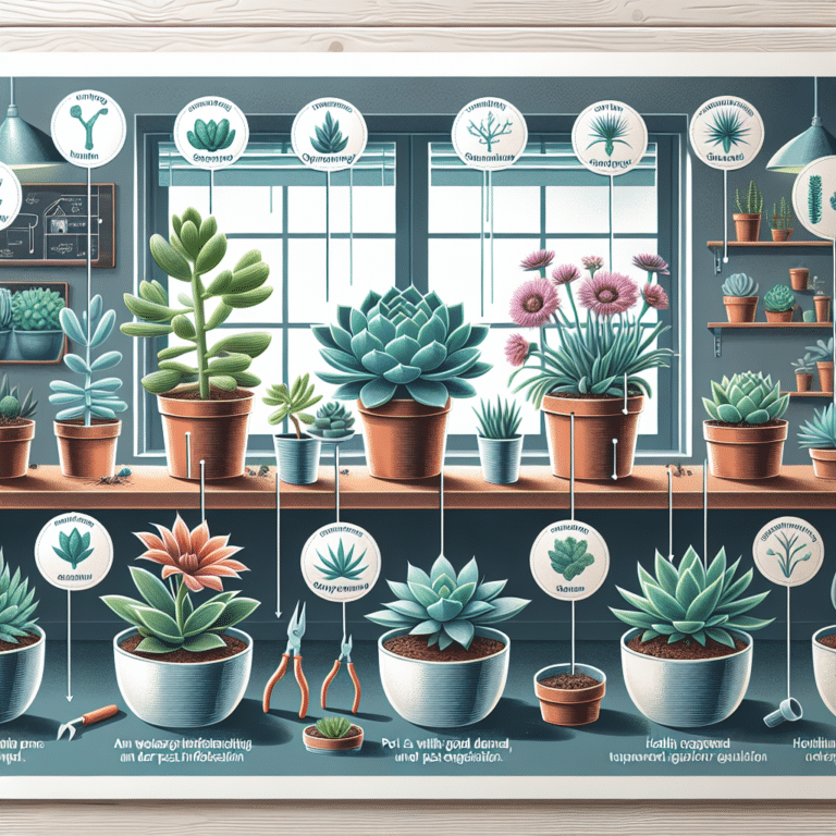 Indoor Succulent Growth Problems and Solutions