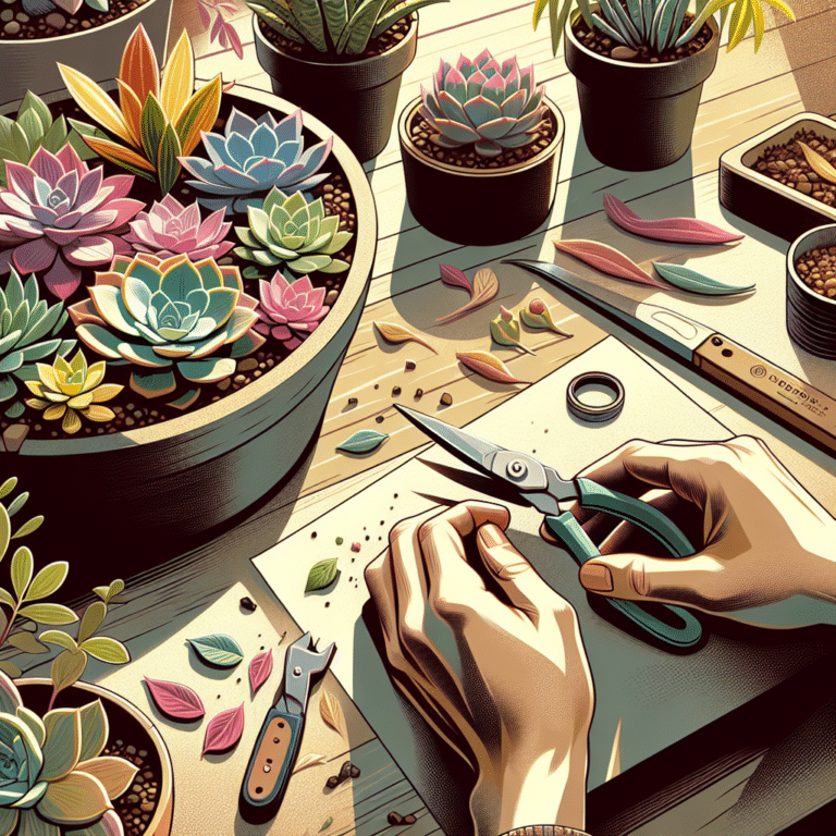 How to Prune Indoor Succulents