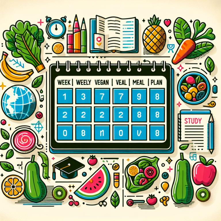 planejamento semanal de refeições veganas para universitários