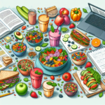 ideias de refeições veganas práticas para quem estuda.