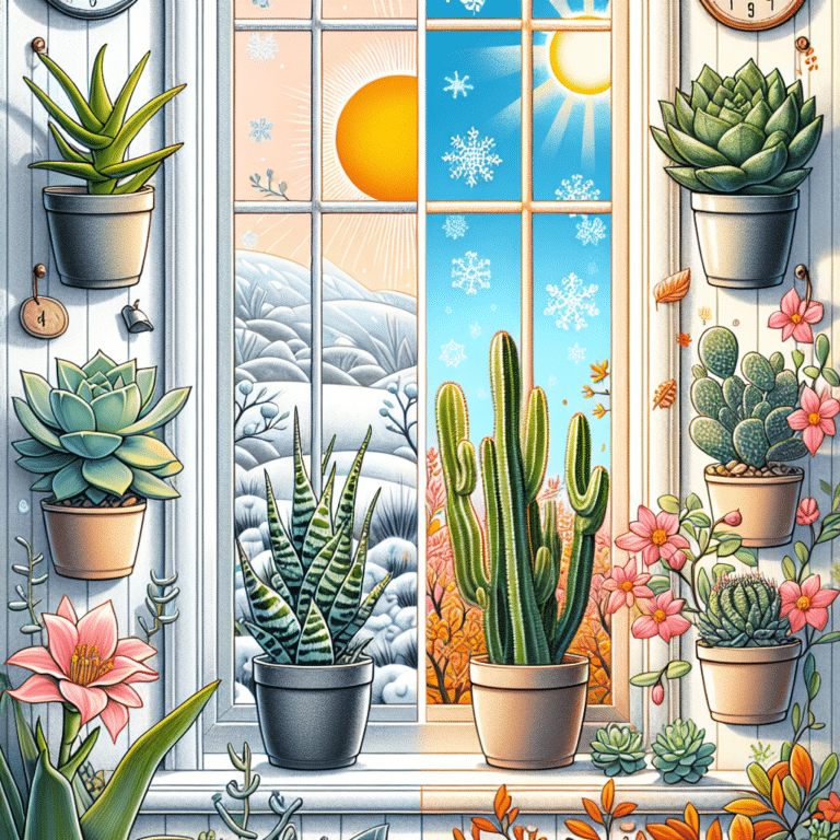 Seasonal Care for Indoor Succulents