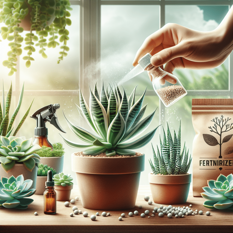 How to Fertilize Succulents Indoors