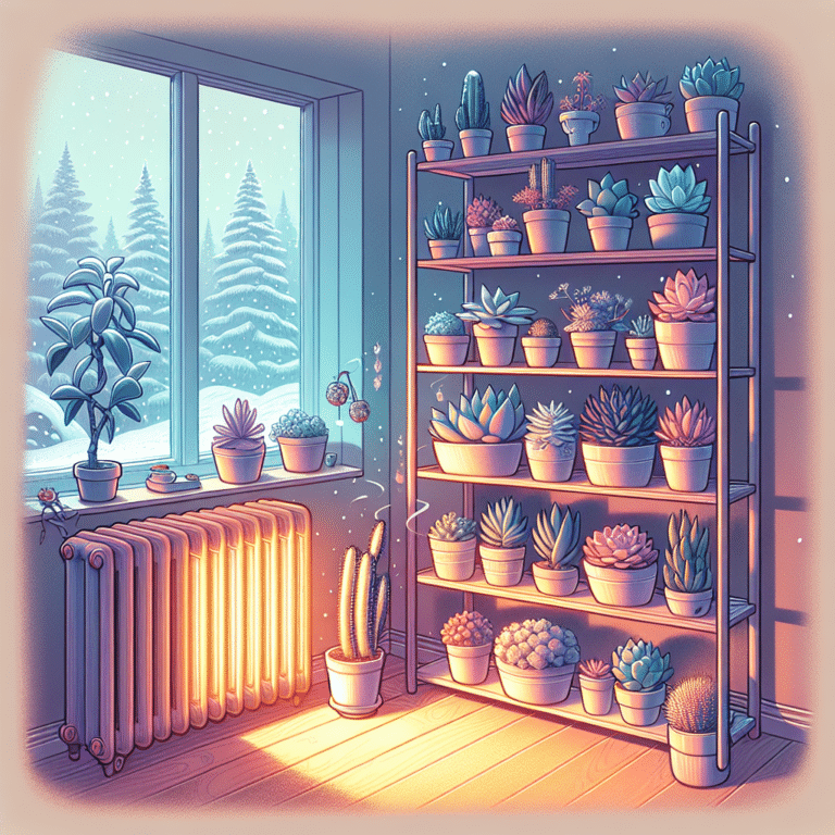 Indoor Succulent Care During Winter