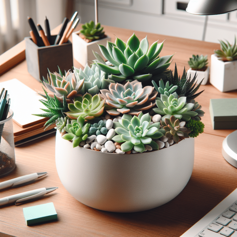 Succulent Arrangement Ideas for your Work Desk