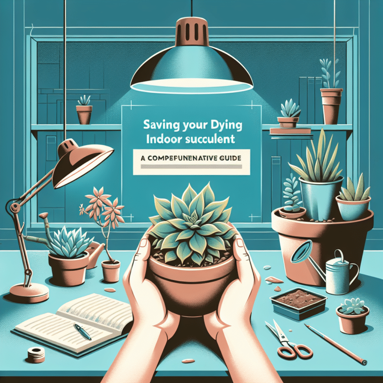 Saving Your Dying Indoor Succulent: A Comprehensive Guide