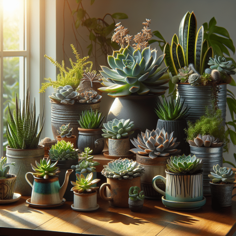 Low Maintenance Indoor Succulents