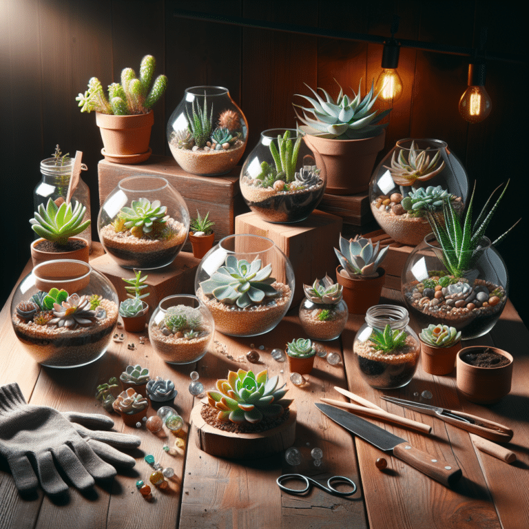 DIY: Designing a Terrarium with Succulents