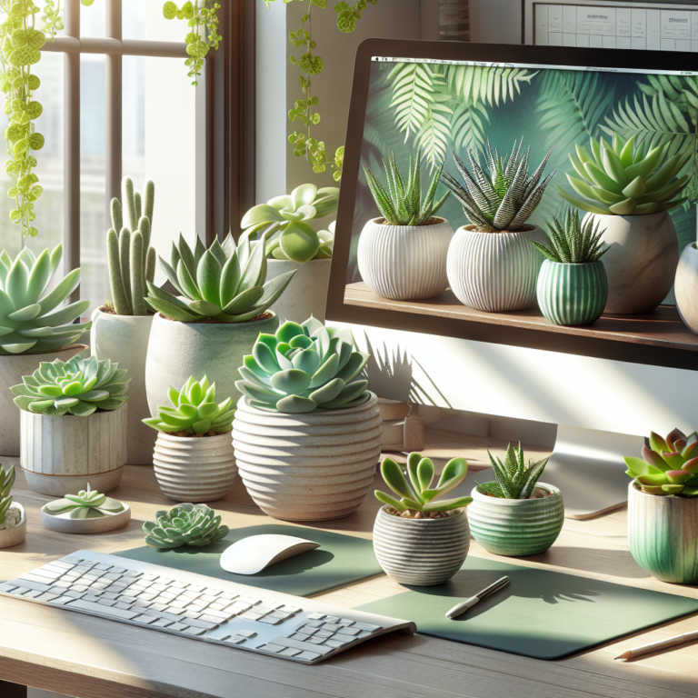 Easy Succulent Types for Office Desks