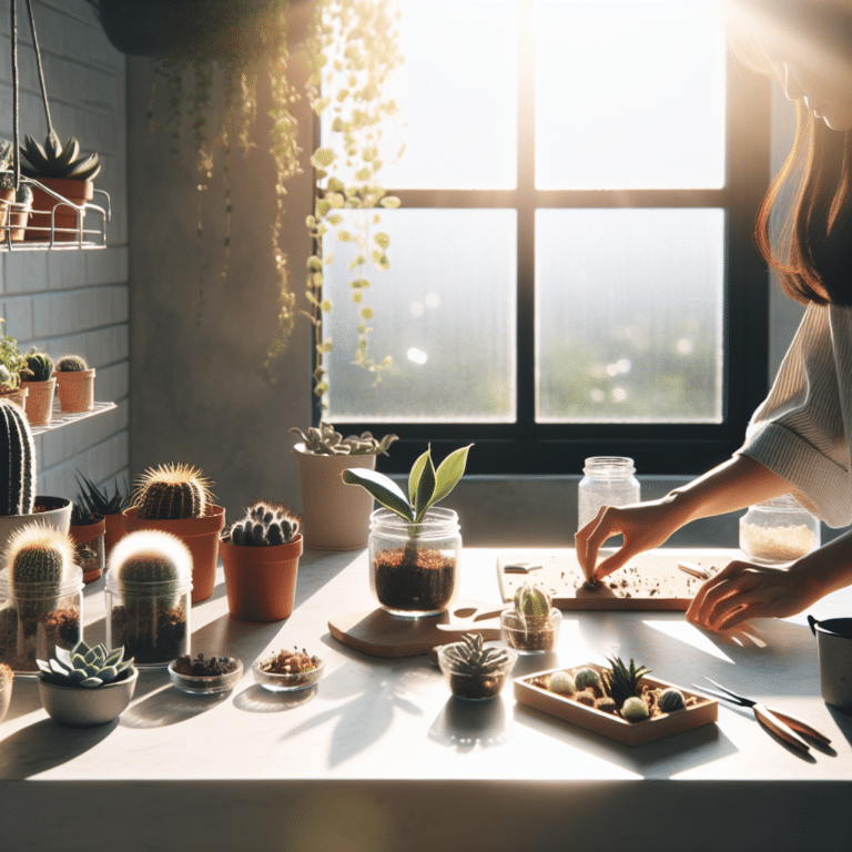 How to Propagate Succulents Indoors