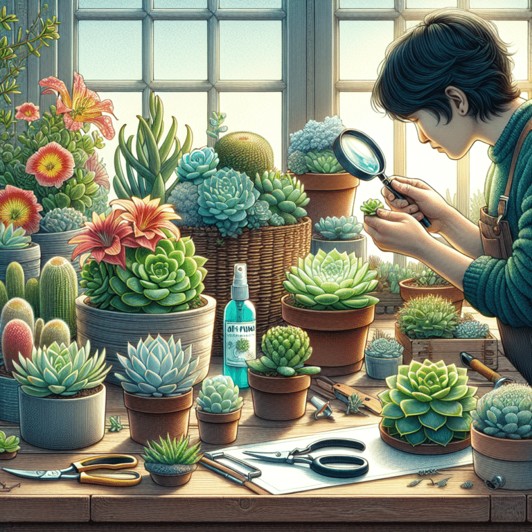 Solving Indoor Succulent Fungus Problems