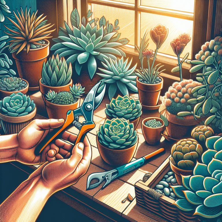 Pruning Indoor Succulents: A Comprehensive Guide
