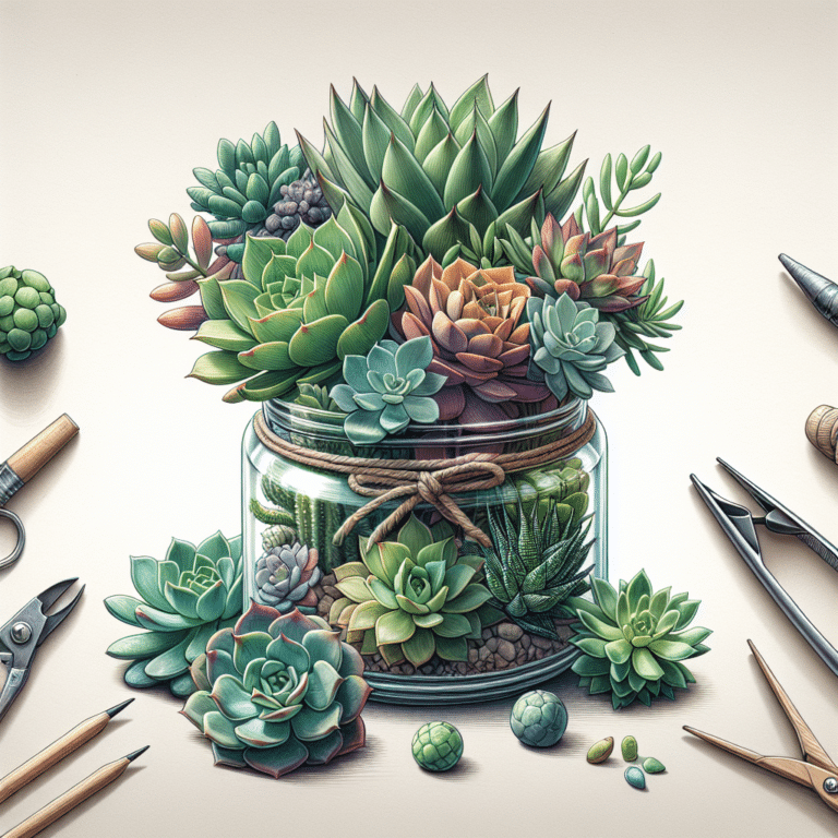 Succulents in a Jar: Ultimate DIY Guide
