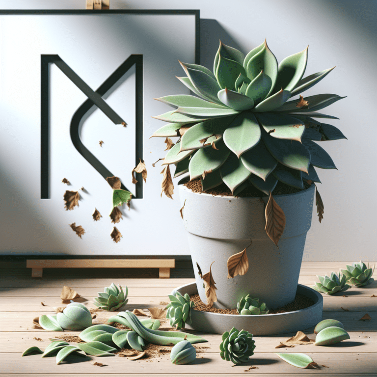 Why are Leaves Falling off my Indoor Succulents