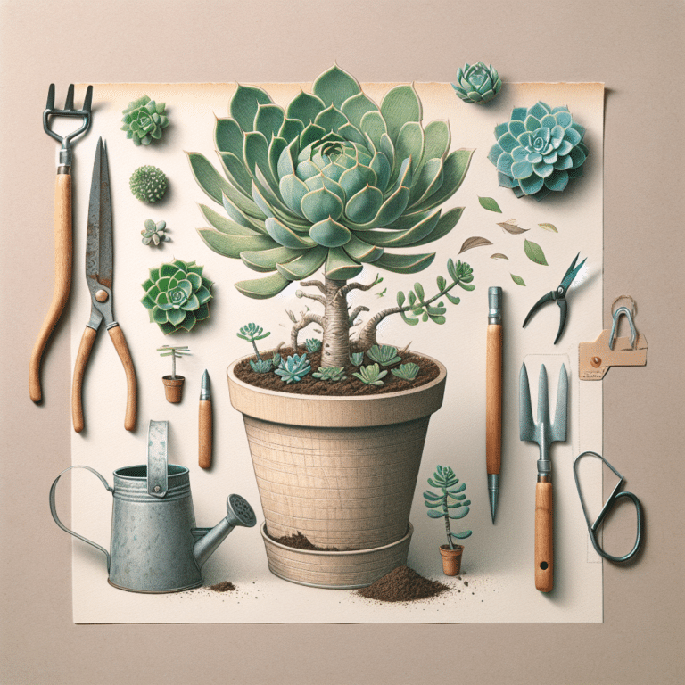 Breathing New Life into a Leggy Succulent: A Step-by-Step Guide