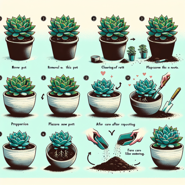Step-By-Step Guide to Repotting Your Indoor Succulents