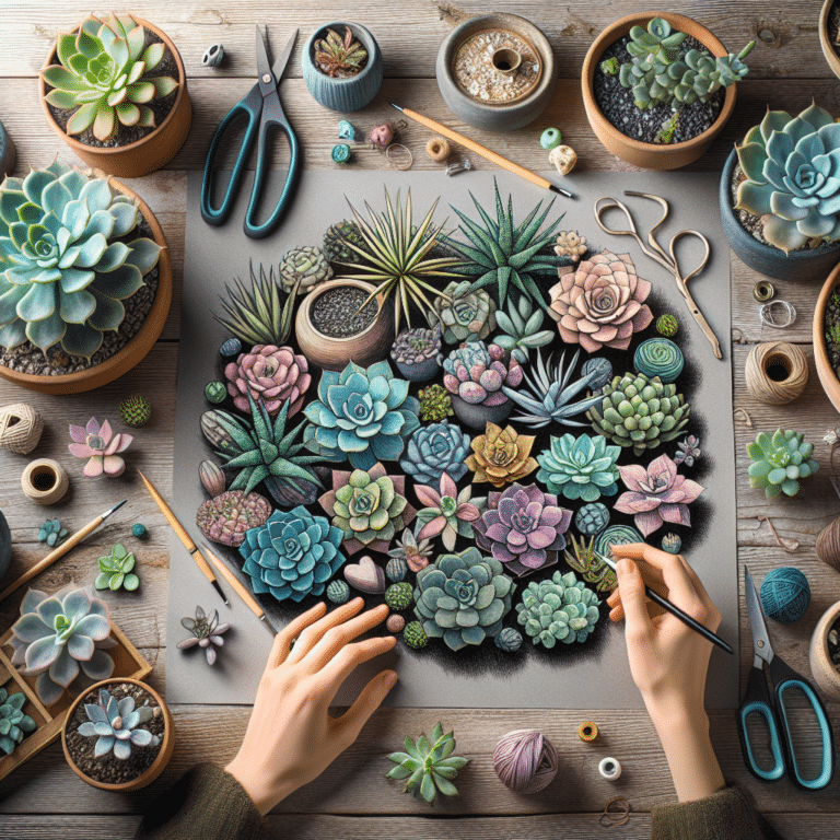 Fun and Easy Succulent Crafts for Home Decor