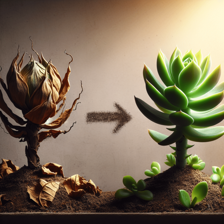 Reviving a Dying Succulent: Effective Techniques