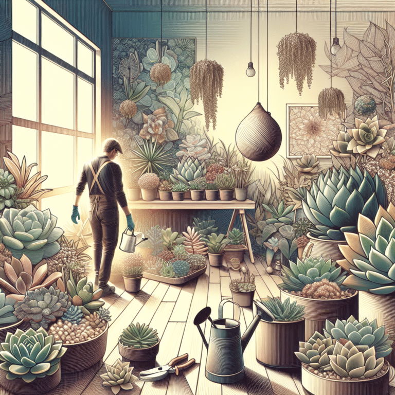  "Seasonal Care for Indoor Succulents