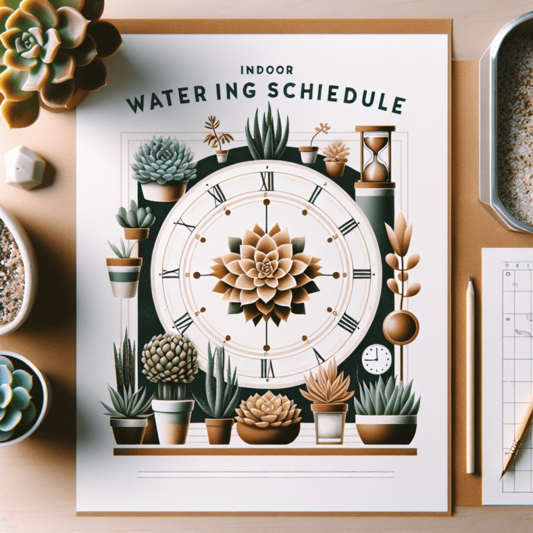  "Indoor Succulent Watering Schedule