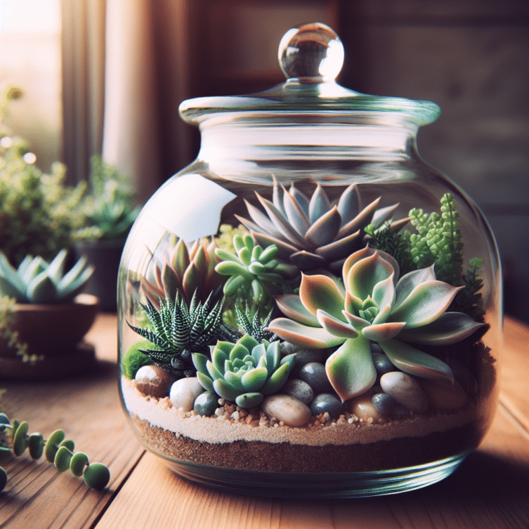 DIY Bell Jar Succulent Terrarium Designs