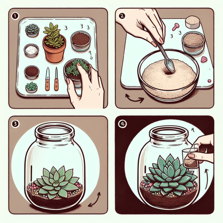 Easy DIY Mini Succulent Terrariums: A Step-by-Step Guide