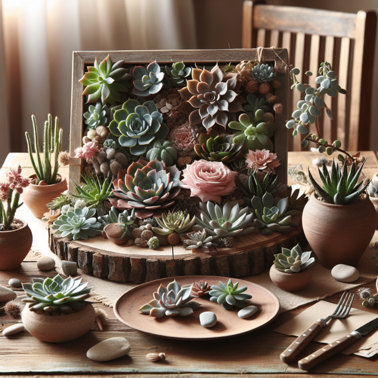 Top DIY Succulent Table Centerpiece Ideas