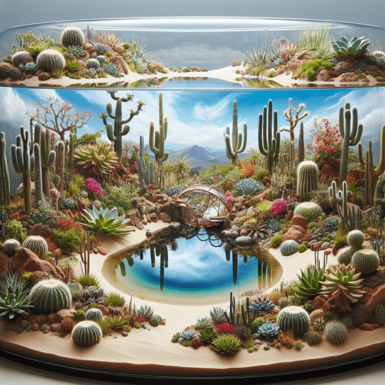 Making a Desert Oasis: Succulent Terrarium Ideas
