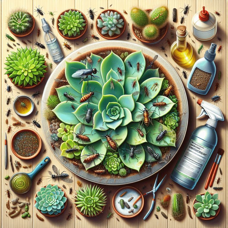 Recognizing and Treating Indoor Succulent Pests