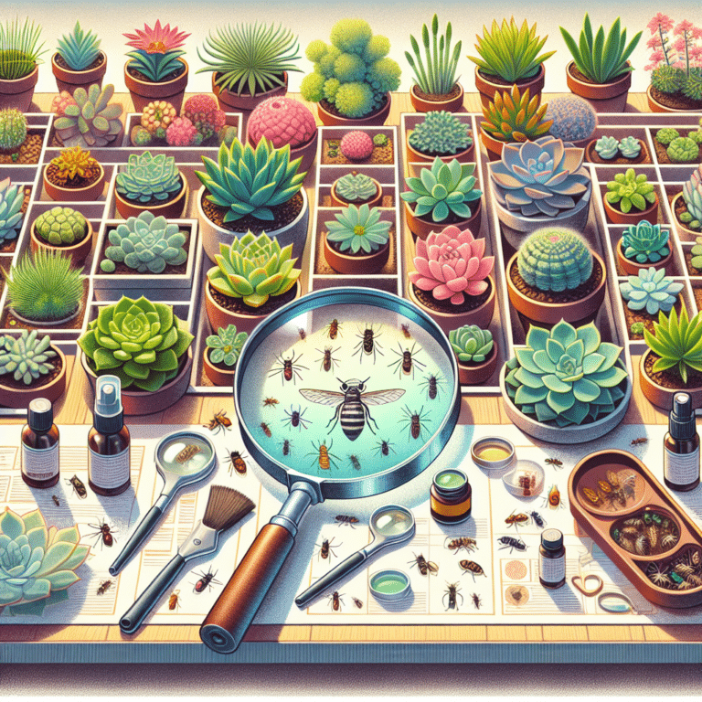 Identifying and Treating Indoor Succulent Pests